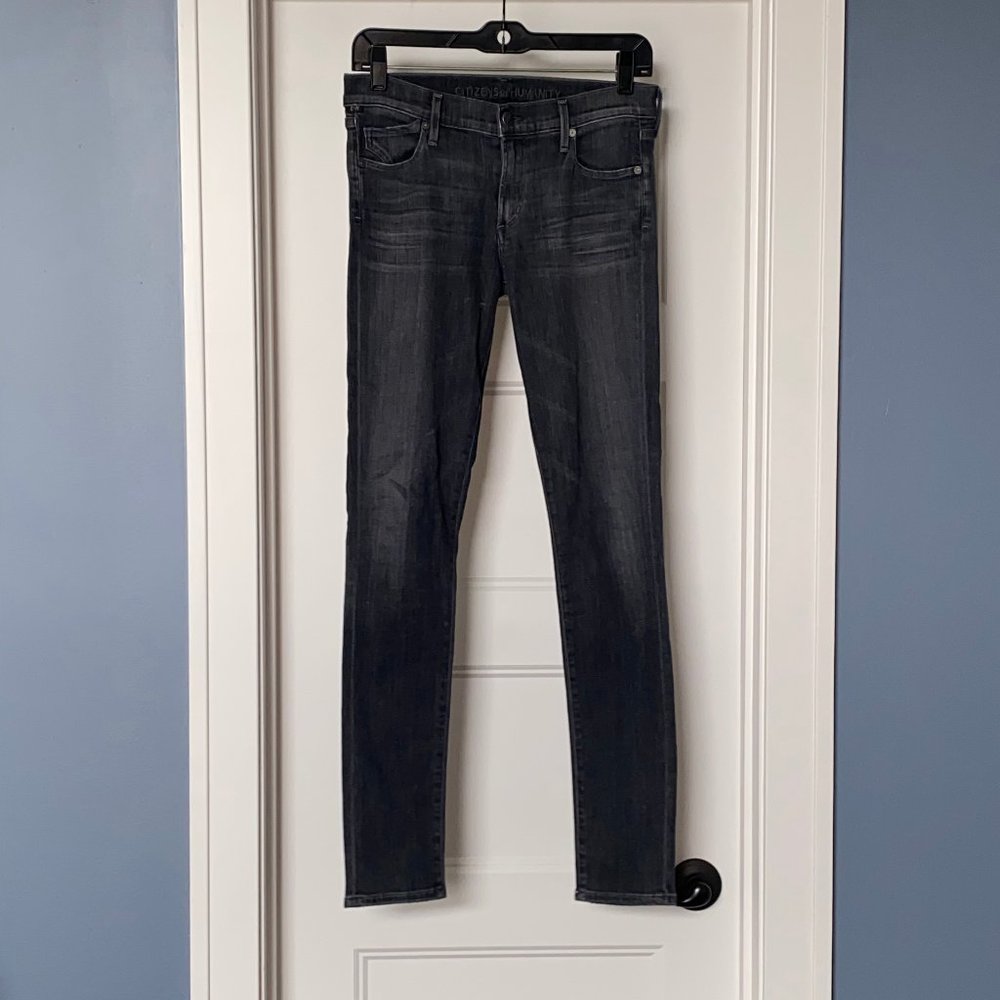 Sz 28 - Citizens of Humanity dark gray skinny jeans